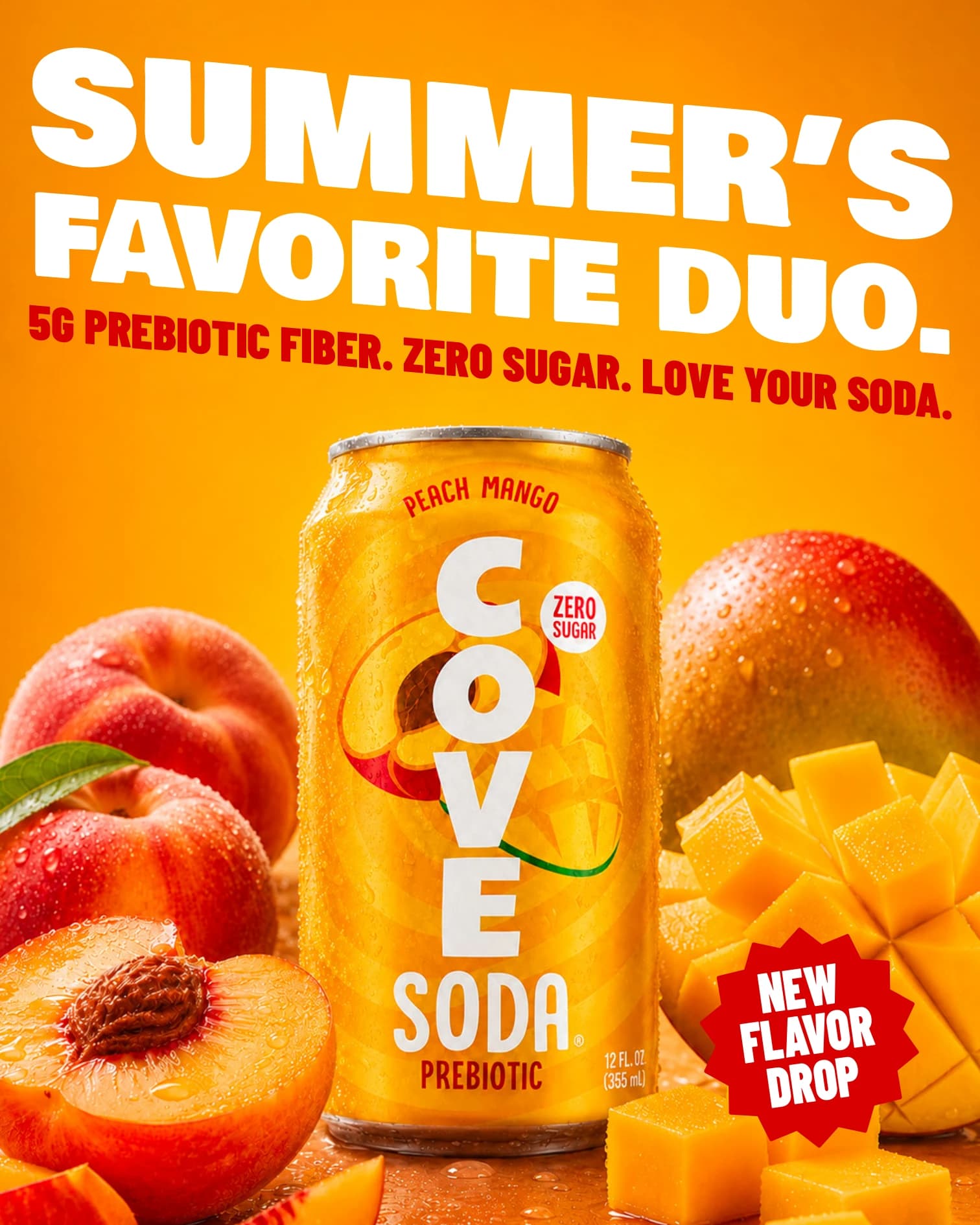 Summer's Favorite Duo independent flavour-launch ad concept