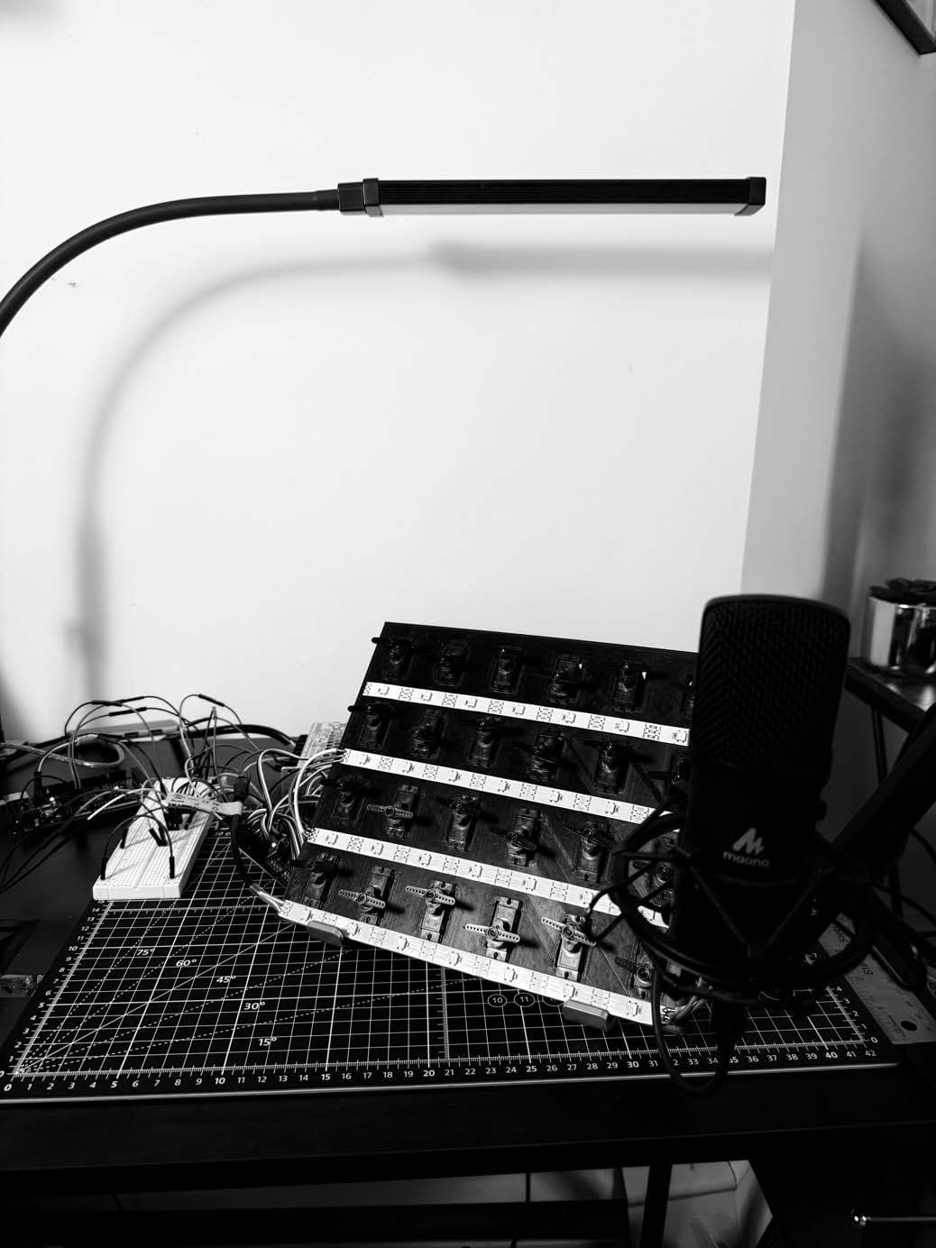 SOL-1 prototype in development, original portfolio photograph