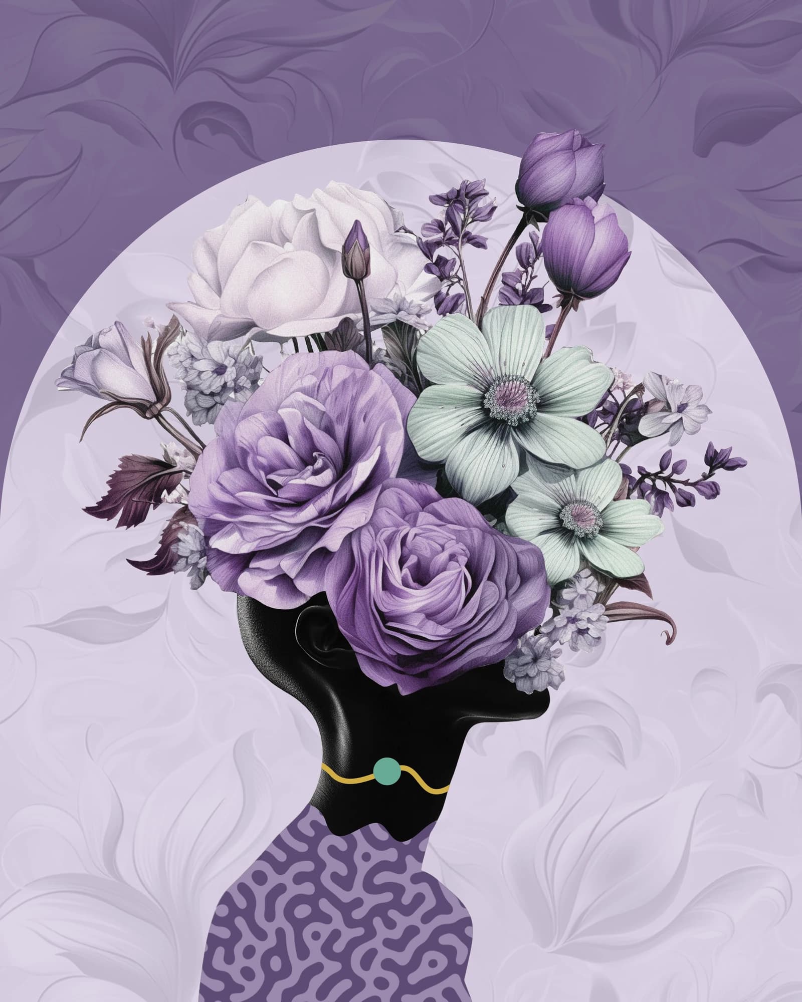 Blooming House Women's Shelter symbolic portrait