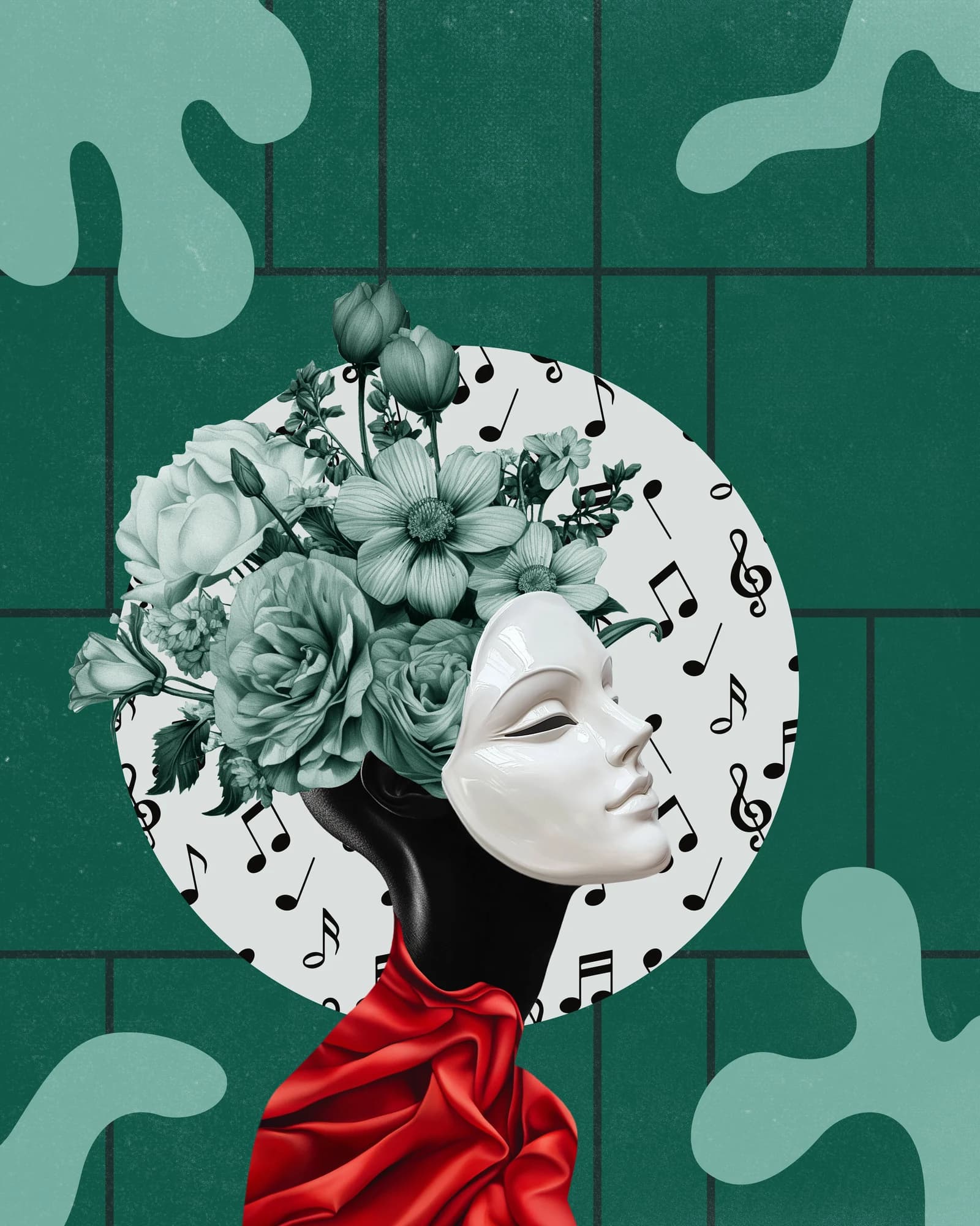 The King's Playhouse symbolic portrait